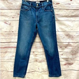 Frame Denim Le Sylvia Slender Straight Jeans Size 28